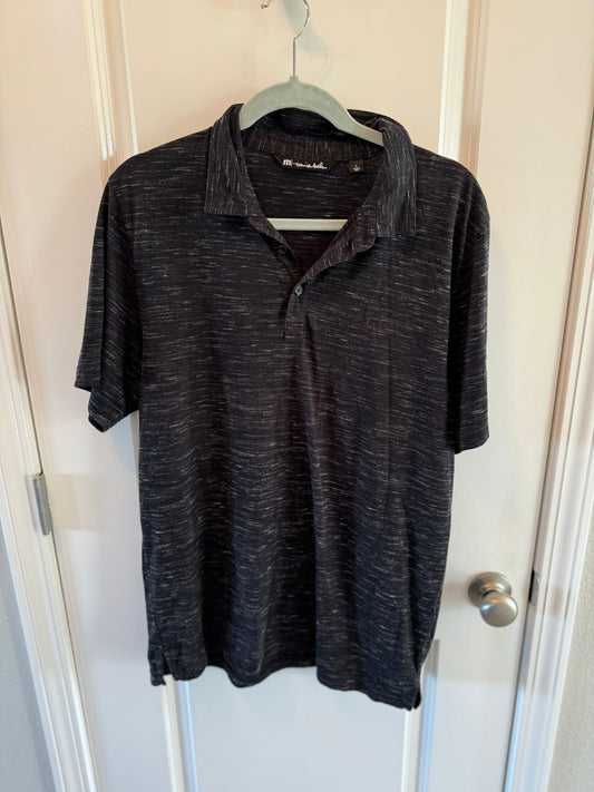 Travis Mathew Golf Polo Men’s Size Large Black