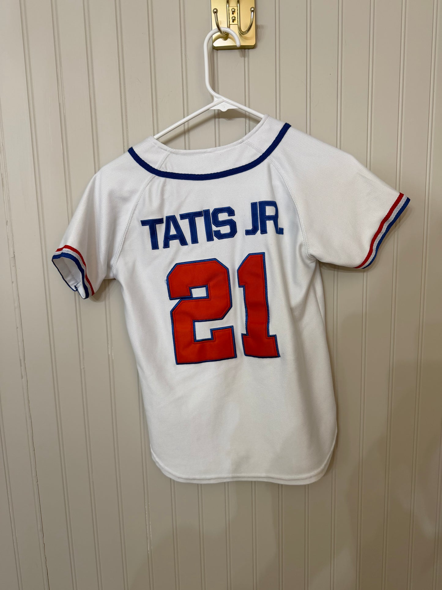 Dominican Republic Tatis Jr 21 Jersey Youth Size Medium