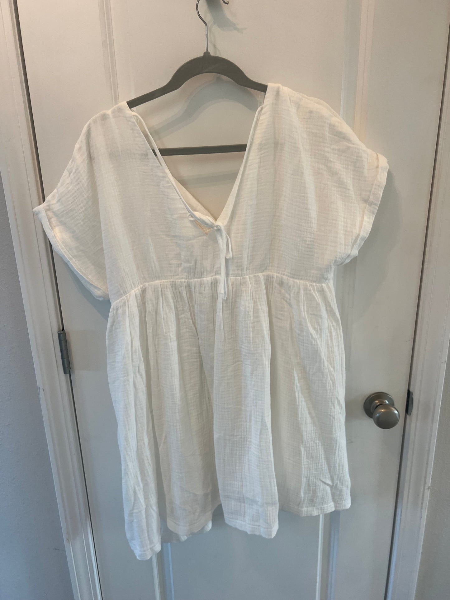 Talulah High Waist Summer Dress Women’s Size Large White