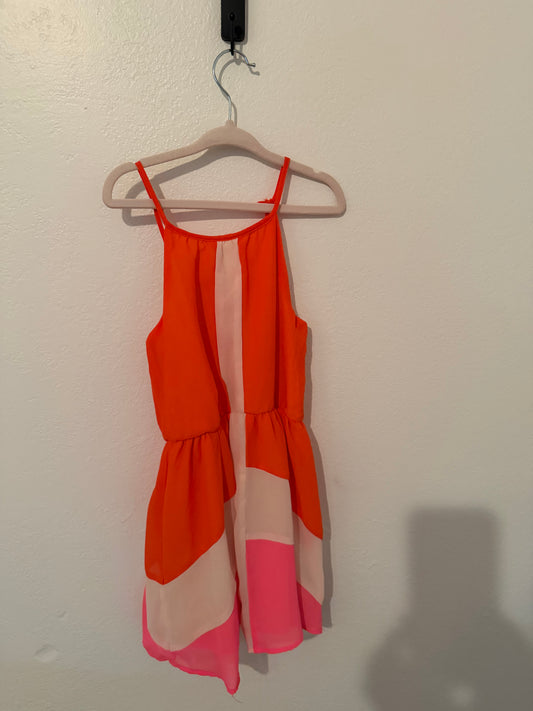 GB Girls Color Block Dress Girl’s Size Small