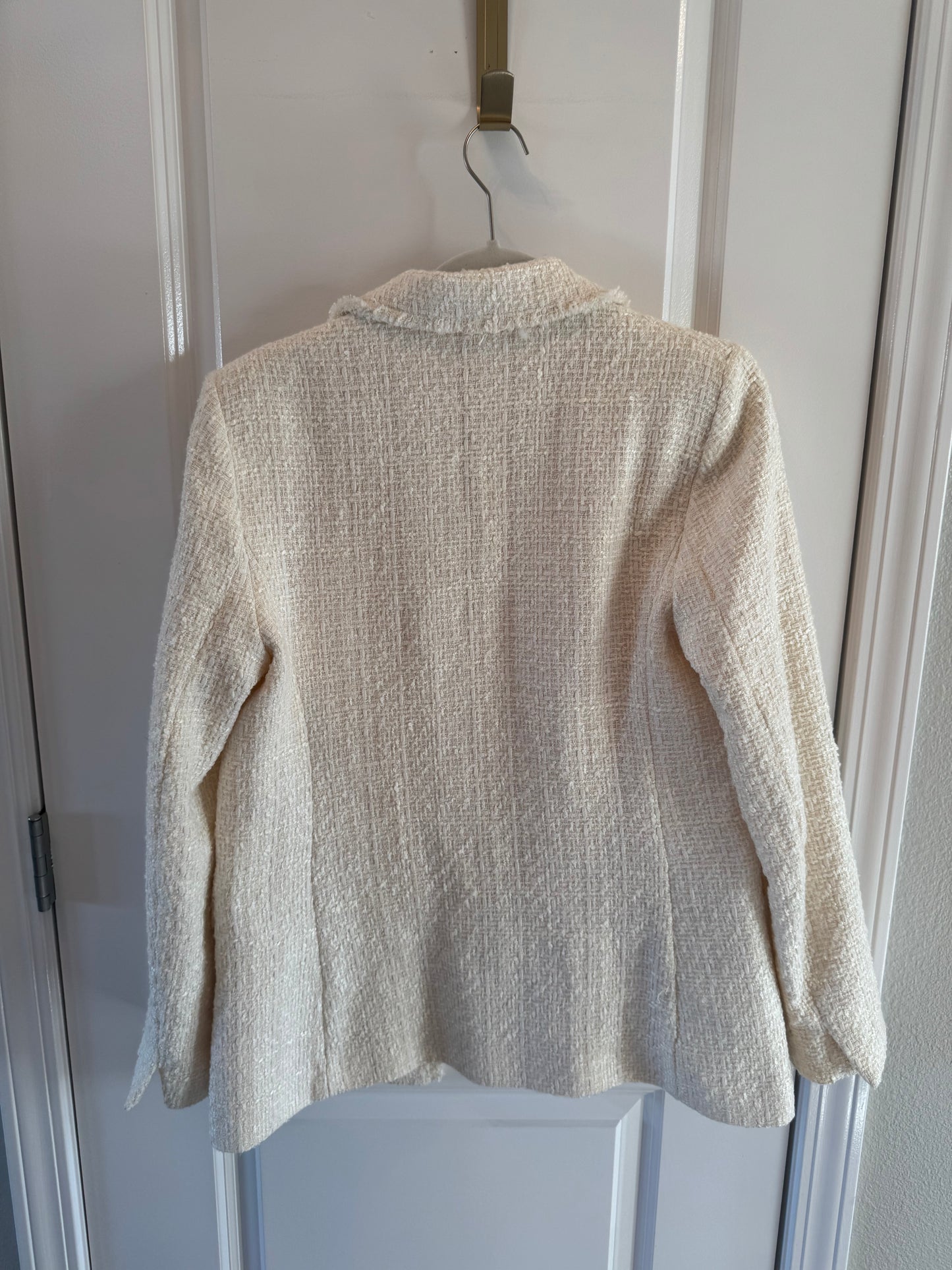 Mango Tweed Blazer Women’s Medium
