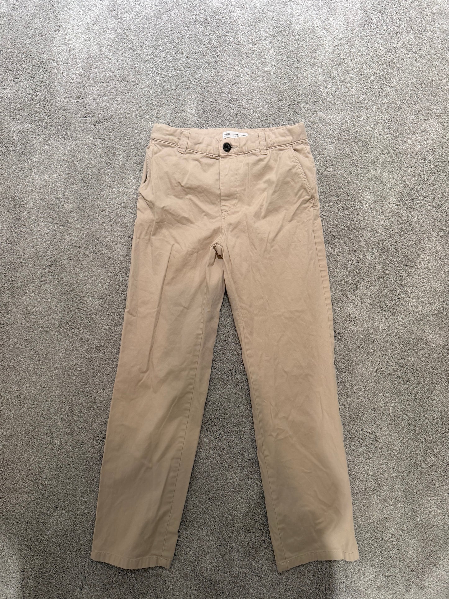 Zara Khaki Pants Youth Size 11-12 Years