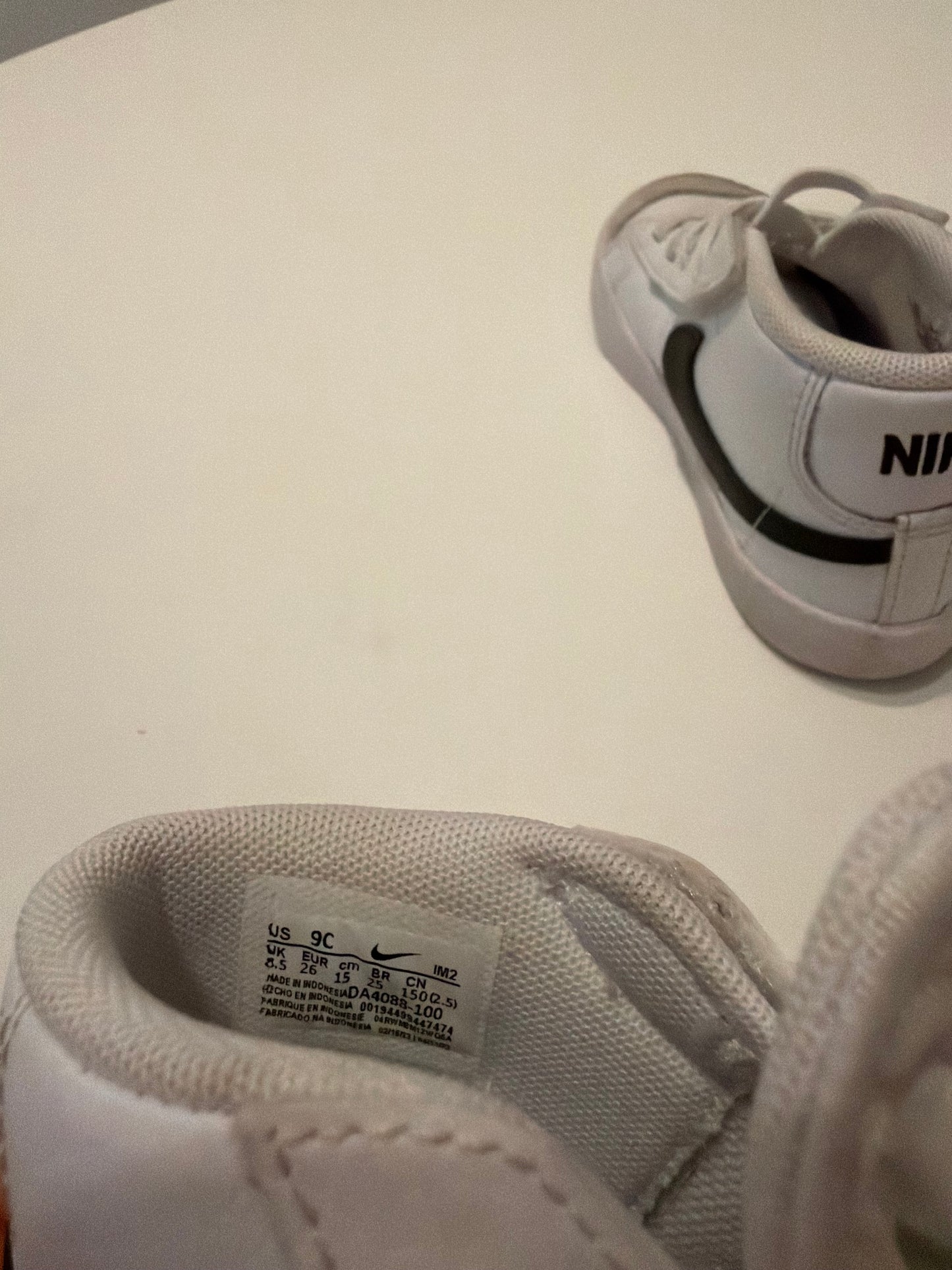 Nike Blazers Toddler Size 9C