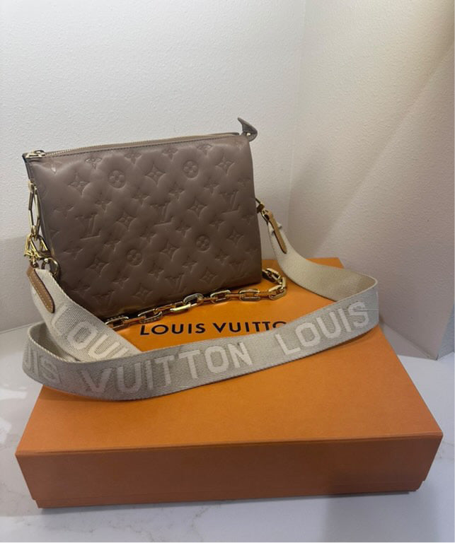 Louis Vuitton Coussin PM- Taupe