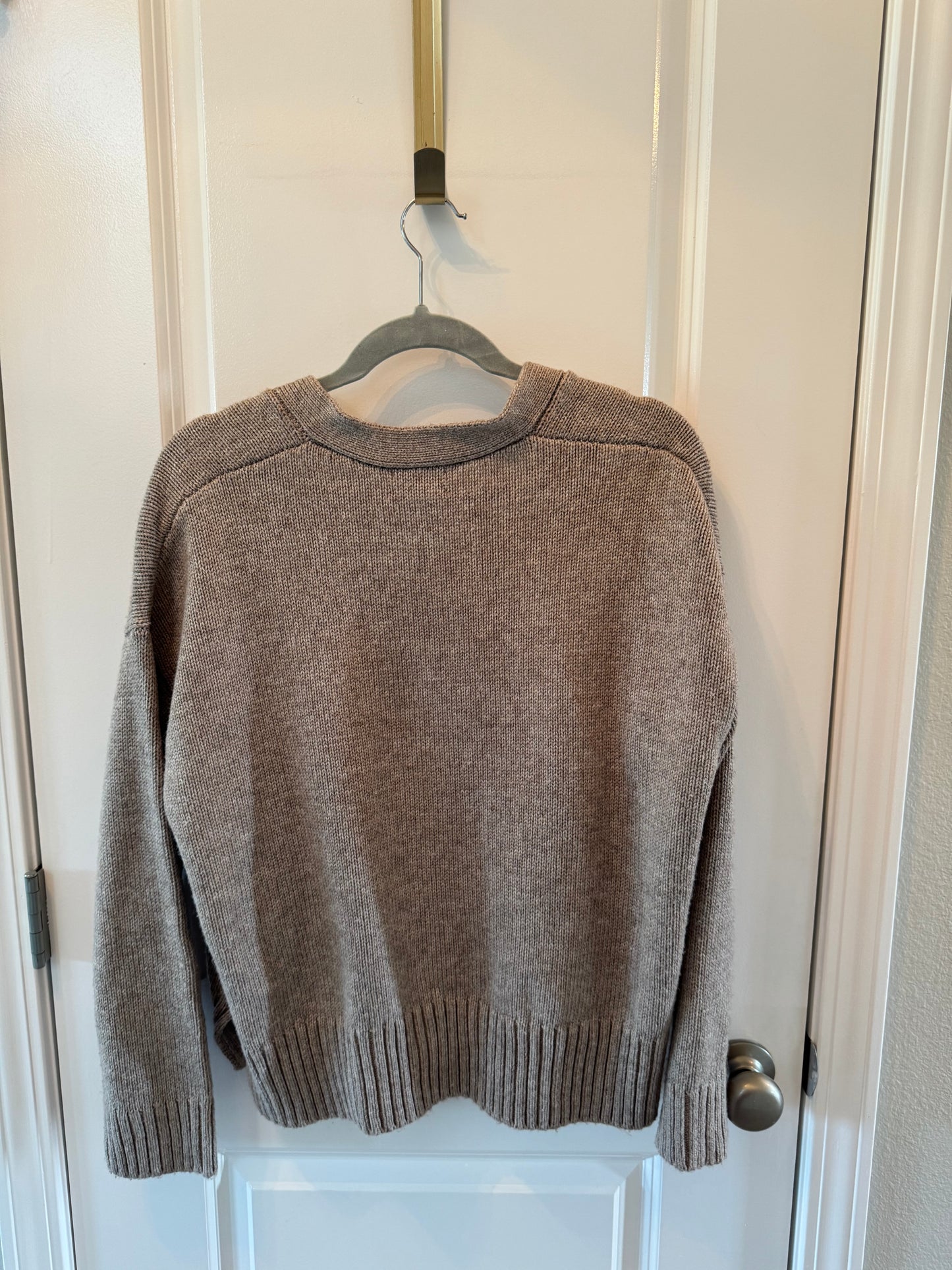 The Drop Knit Cardigan Women’s Medium Oatmeal