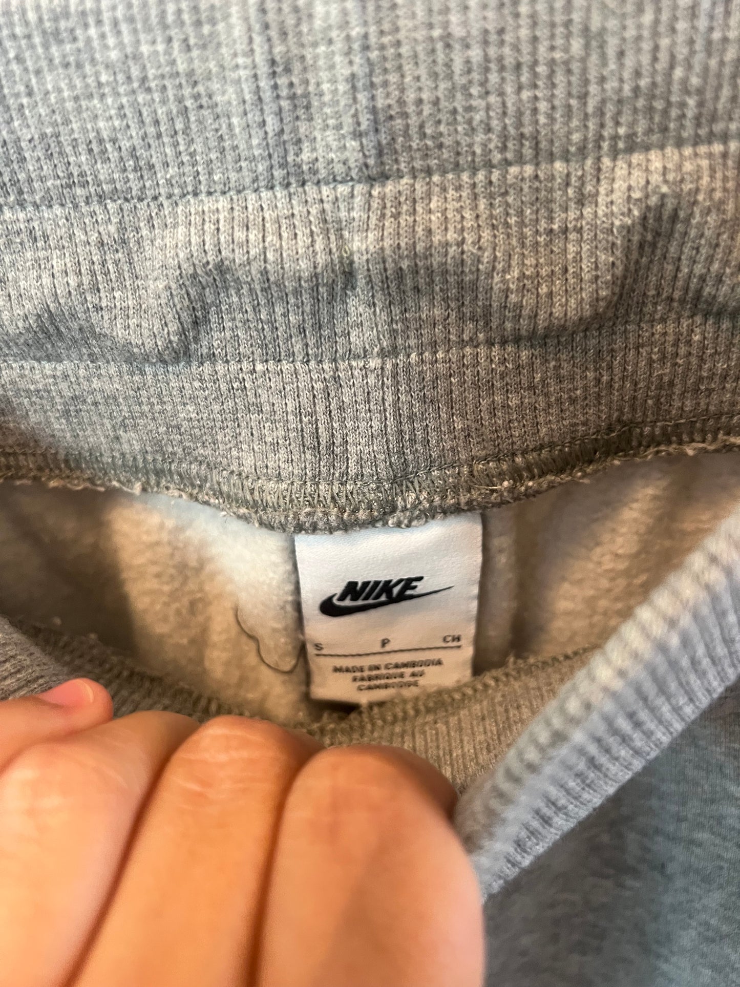 Nike Drawstring Sweatpants Women’s Size Small 4-6 Heather Gray