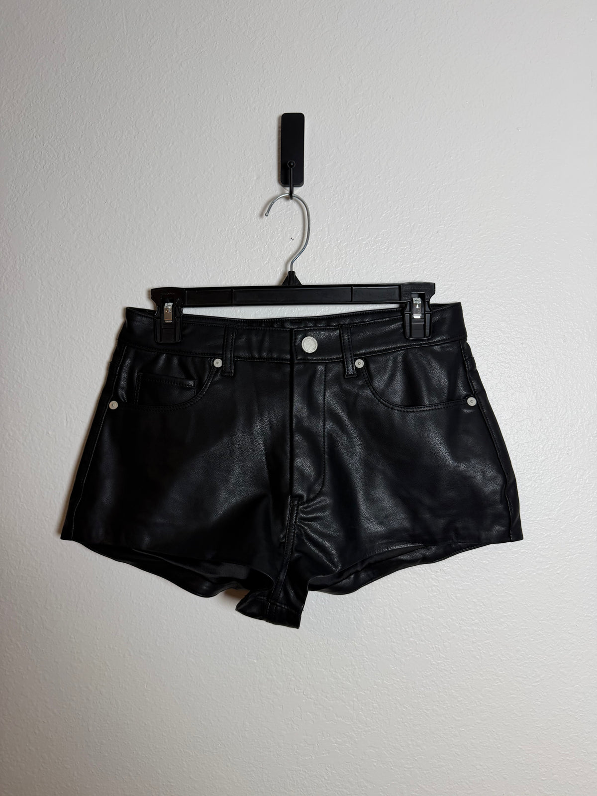 Blanc NYC Faux Leather Shorts Size 27