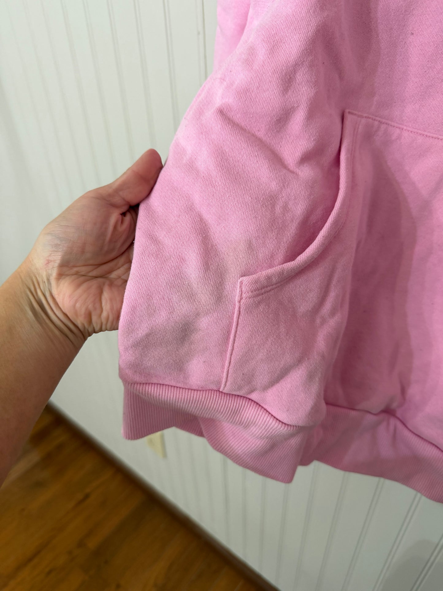 Alo Yoga Bubblegum Pink Hoodie Size Medium (please see description)