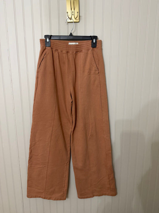 Abercrombie & Fitch Wide Leg Sweatpants Women’s Medium Tan