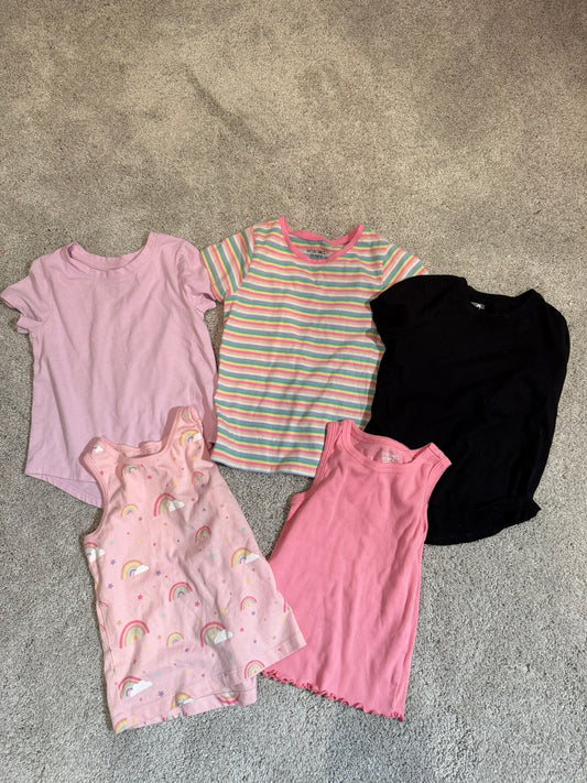 Bundle of Tops Toddler Size 4-5 Years