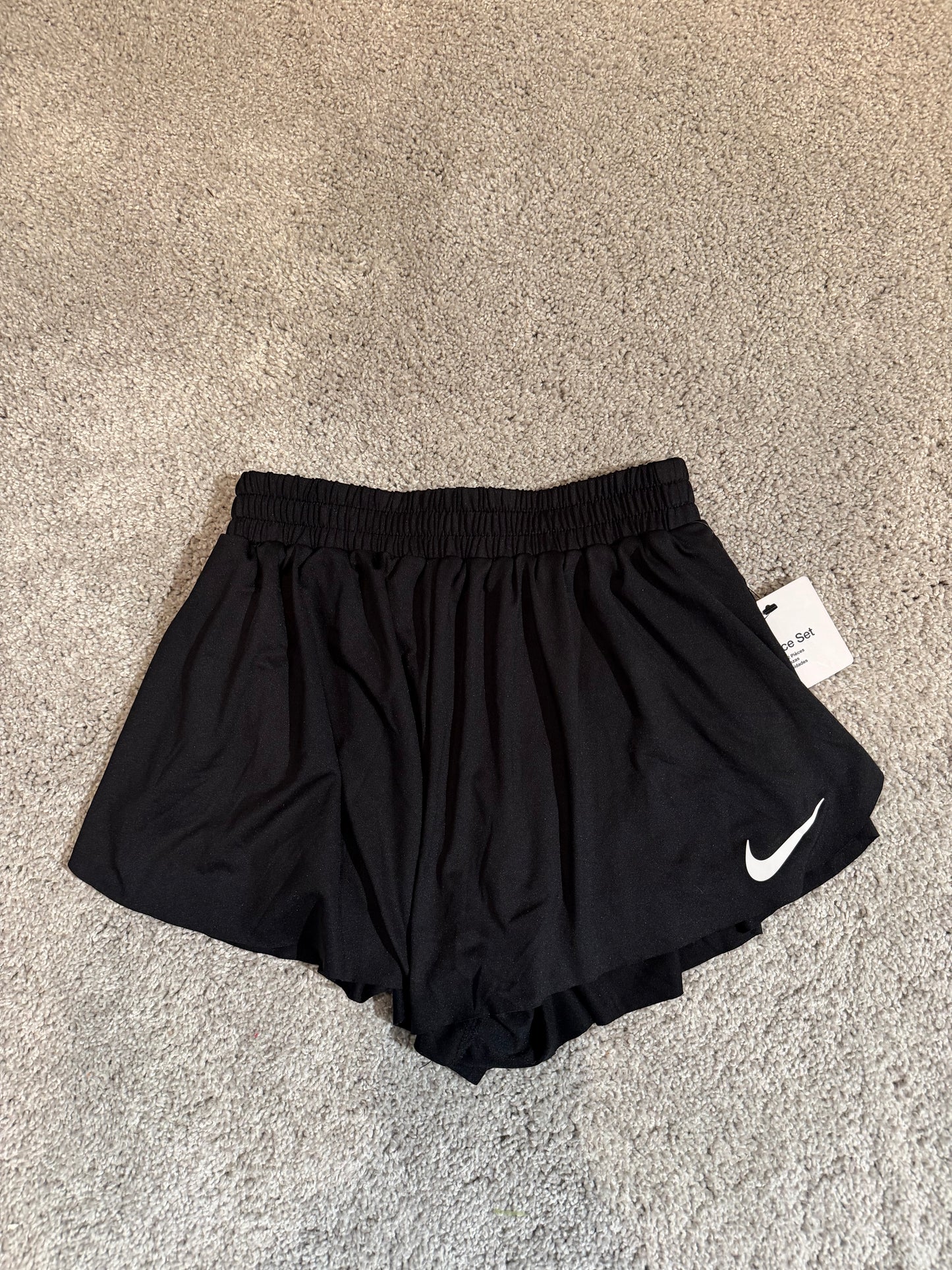 Nike Active Shorts Girl’s Size 6X (Large) Black