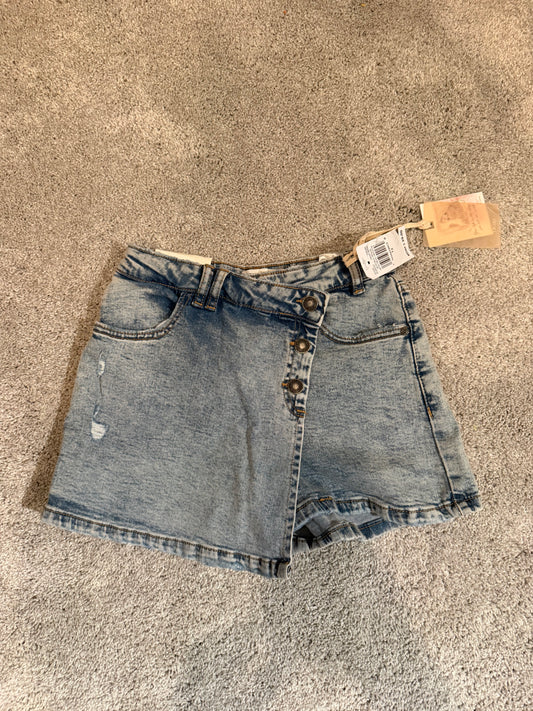 Jessica Simpson Denim Skort Girl’s Size 12 NWT