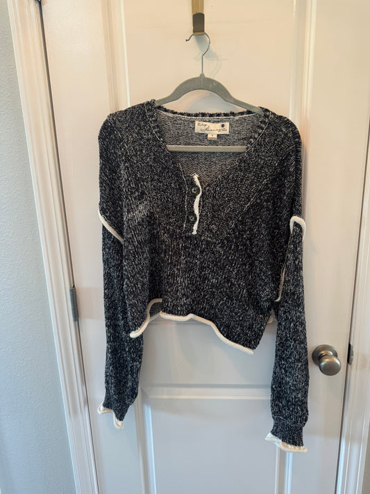 Vintage Havana Henley Sweater Women’s Small