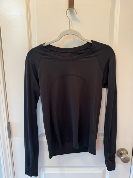 Lululemon Swiftly Top Women’s Size 8 Black