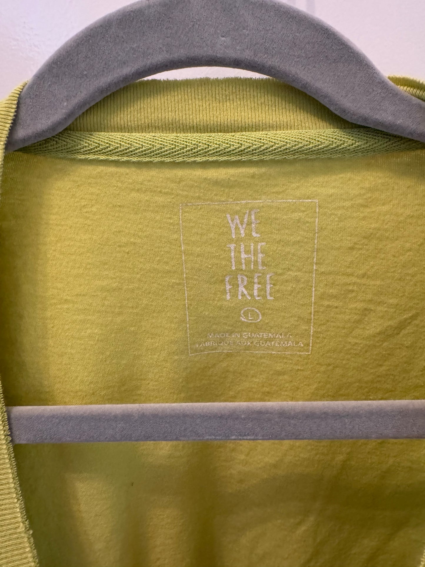 Free People We The Free Tee Women’s Large Lime