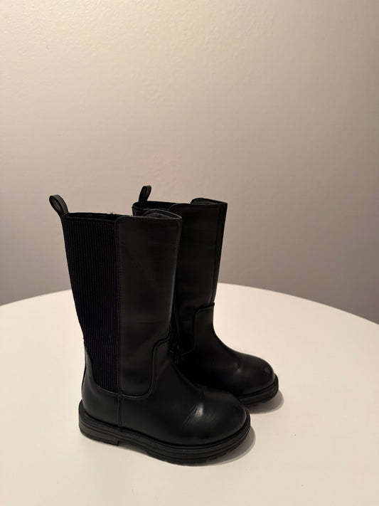 Tall Boots Toddler Size 9 Black