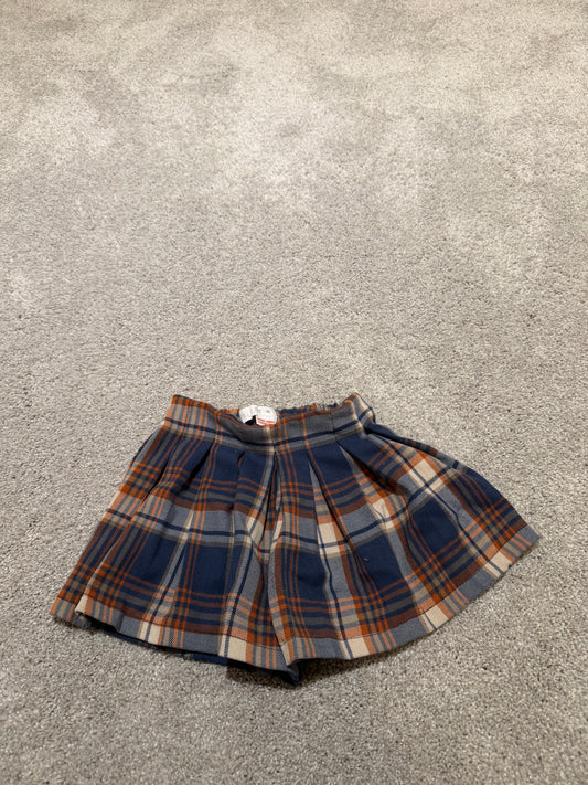 Zara Plaid Skirt Toddler Size 18-24M
