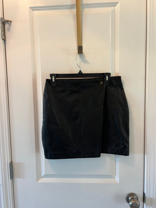 Faux Leather Skirt Women’s Size Small 4-6 Black