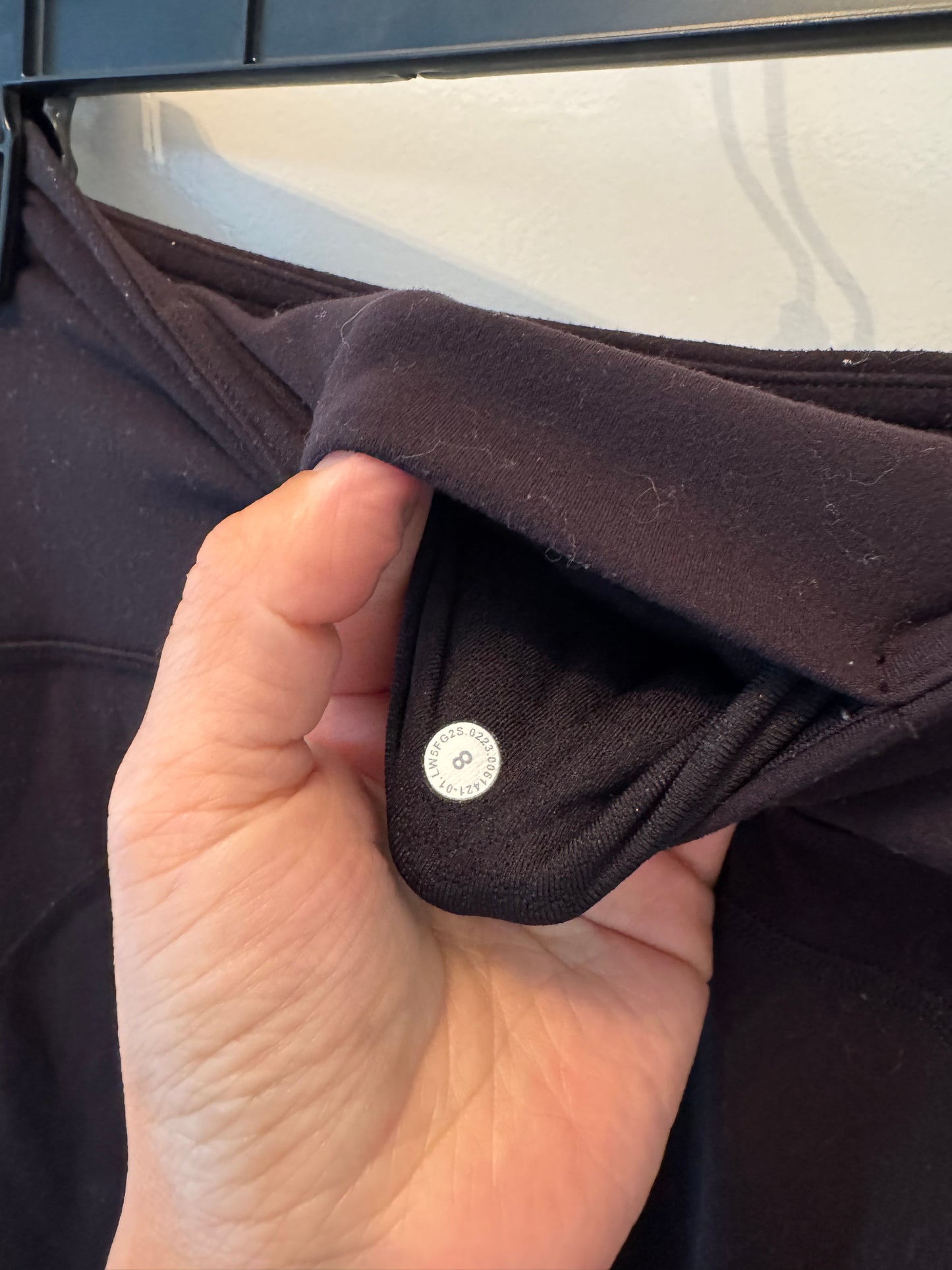 Lululemon Black Flare Leggings Size 8