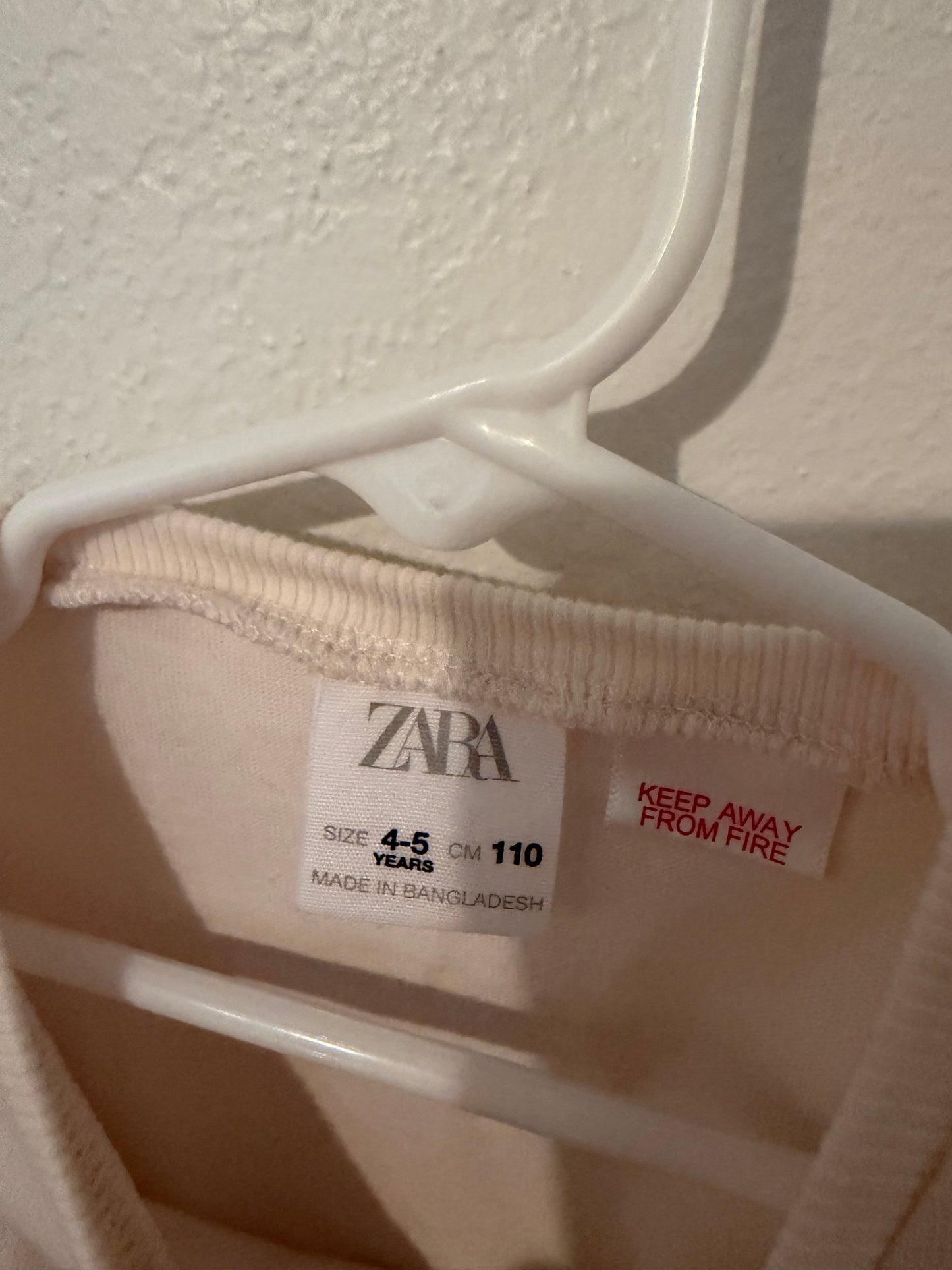 Zara New York Shirt Size 4/5