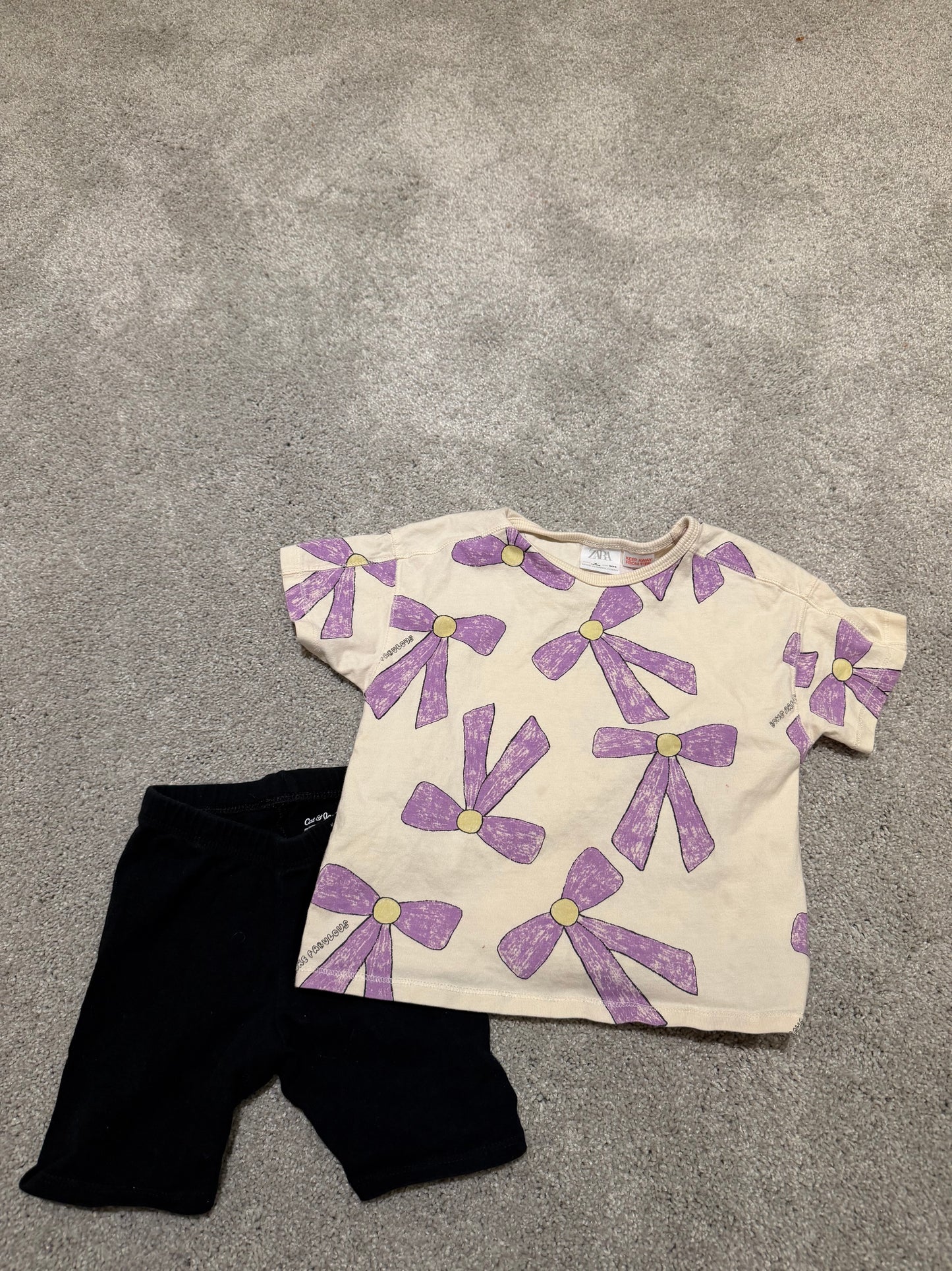 Zara Outfit Toddler Size 4 Years