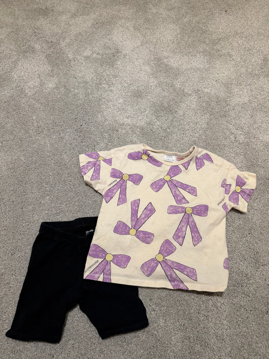Zara Outfit Toddler Size 4 Years