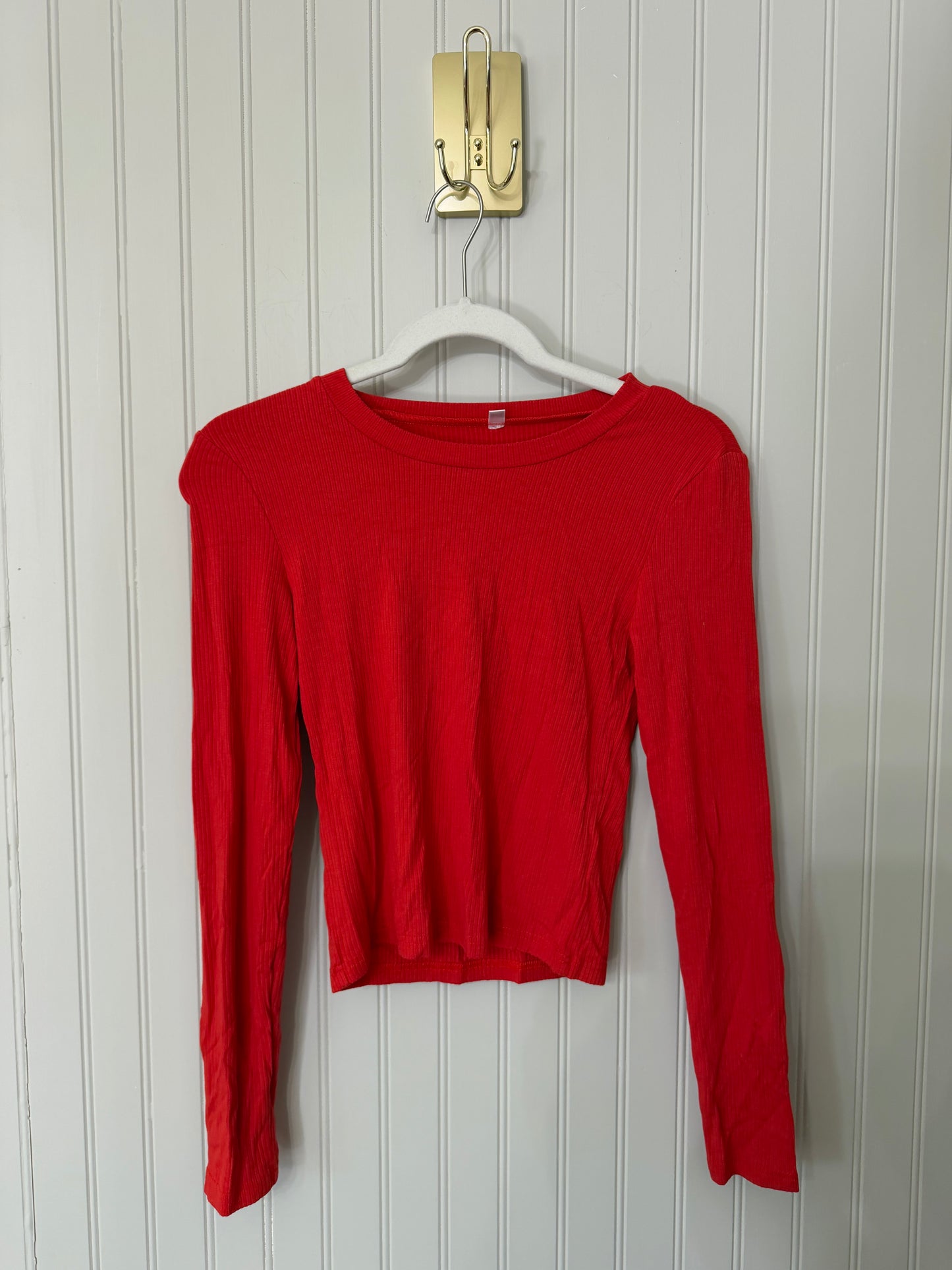Knit Pajamas Matching Set Women’s Small Red