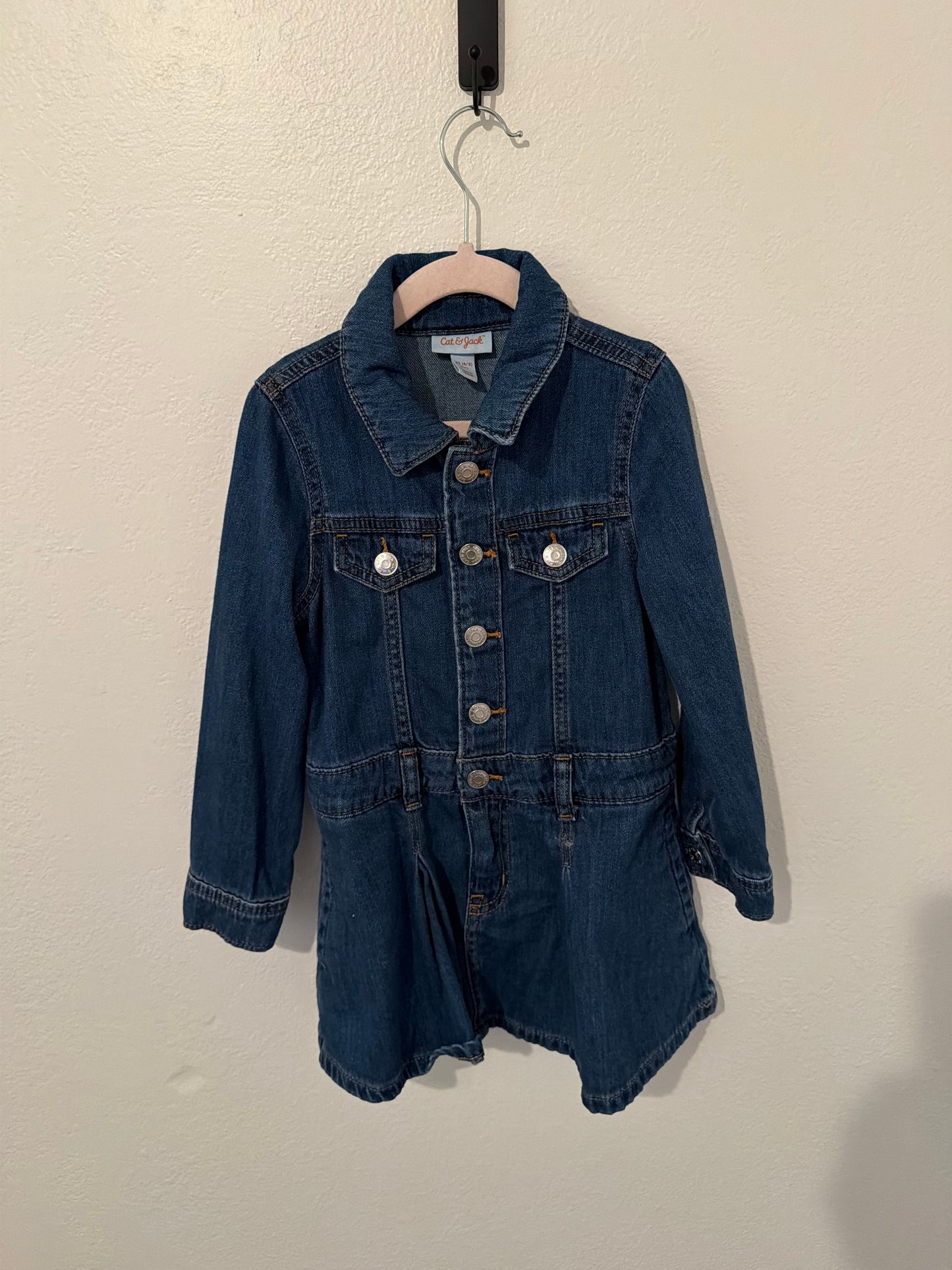 Cat & Jack Jean dress size 4/5 years