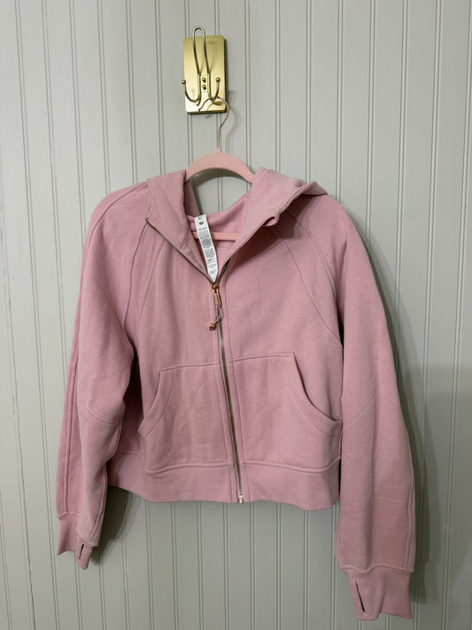 Lululemon Scuba Hooded Jacket Women’s Size M/L Pink