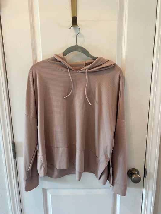 Mondetta Lightweight Active Hoodie Women’s Size Medium Mauve