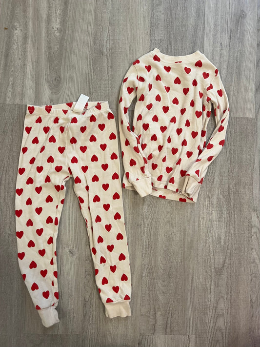 Toddler Heart Pajamas Size 4 Years