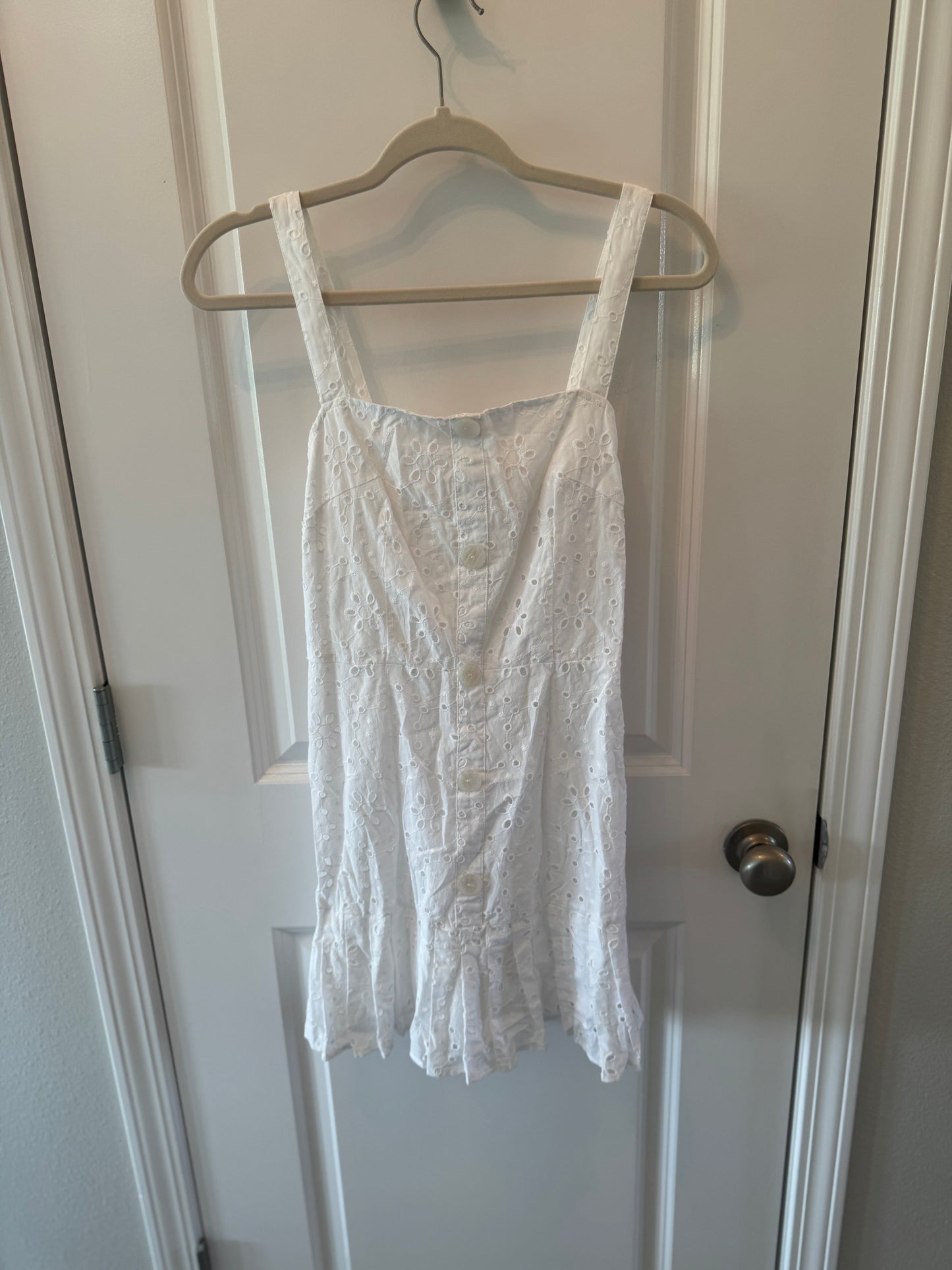 Alexis x Target Eyelet Dress Women’s Size XS White