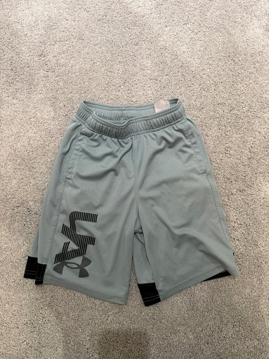 Under Armour Basketball Shorts Youth Size Medium Gray
