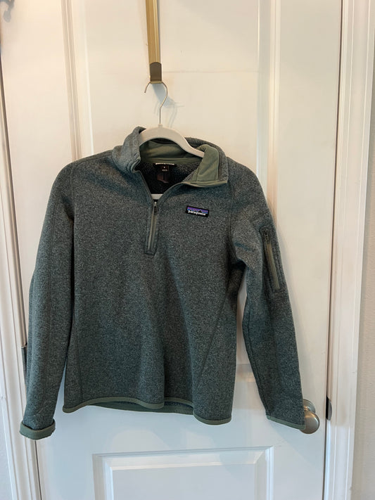 Patagonia Better Sweater 1/4 Zip Fleece Women’s Size Small Nouveau Green