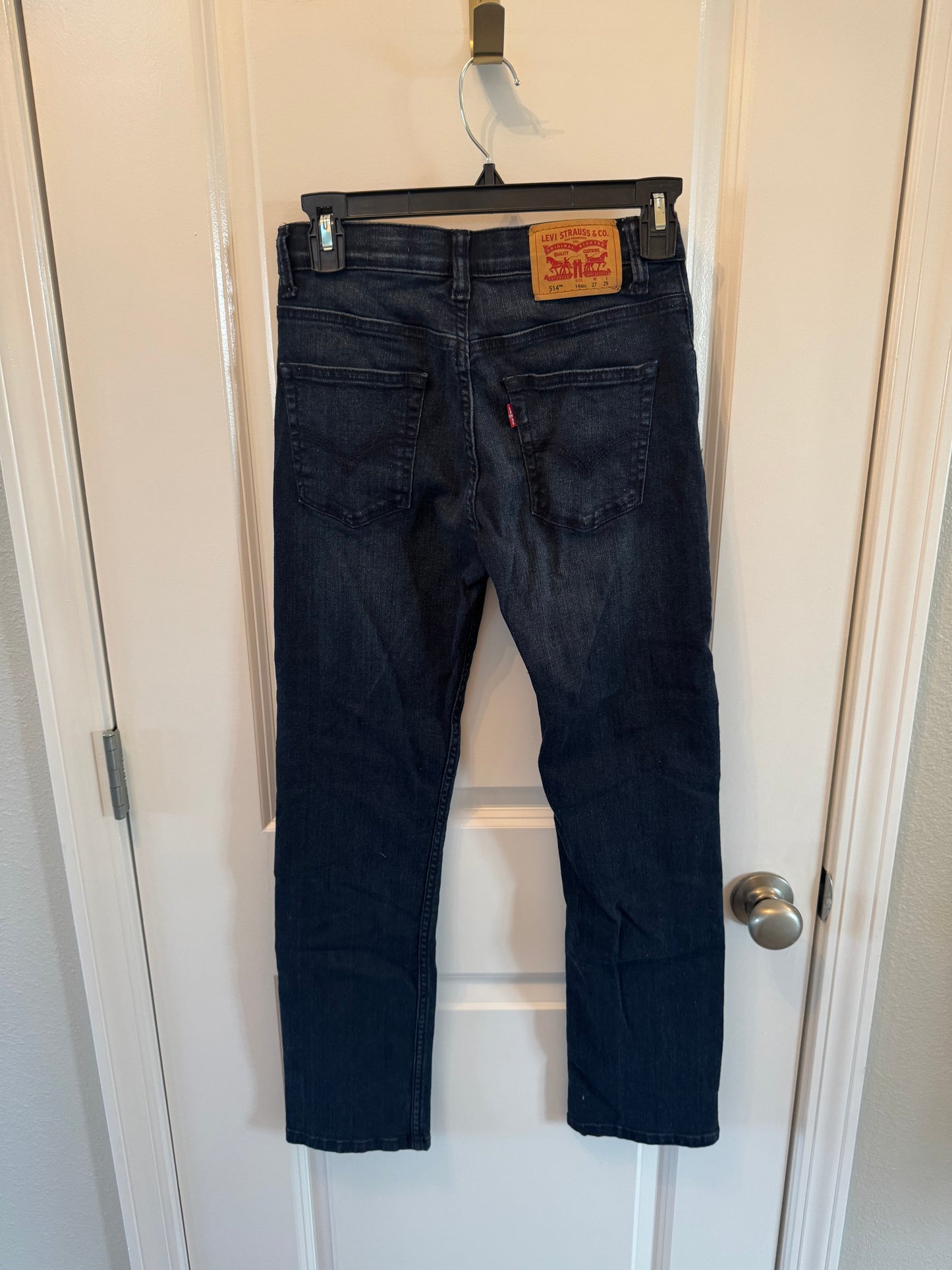 Levi’s 514 Jeans Youth Size 14 Reg Dark Wash