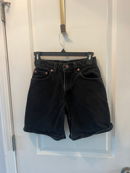 Levi’s Jean Shorts Jr’s Size 3 Black