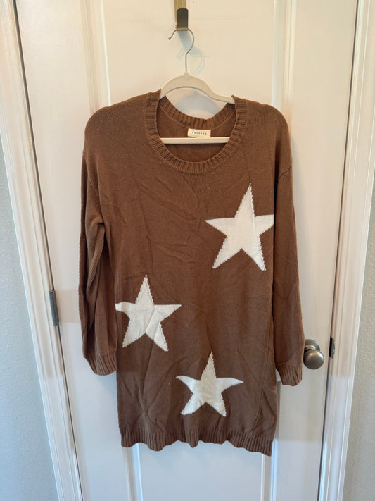 Promesa Star Sweater Dress Women’s Small
