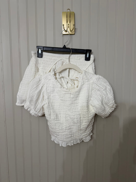 Free People Matching Set Women’s XS White