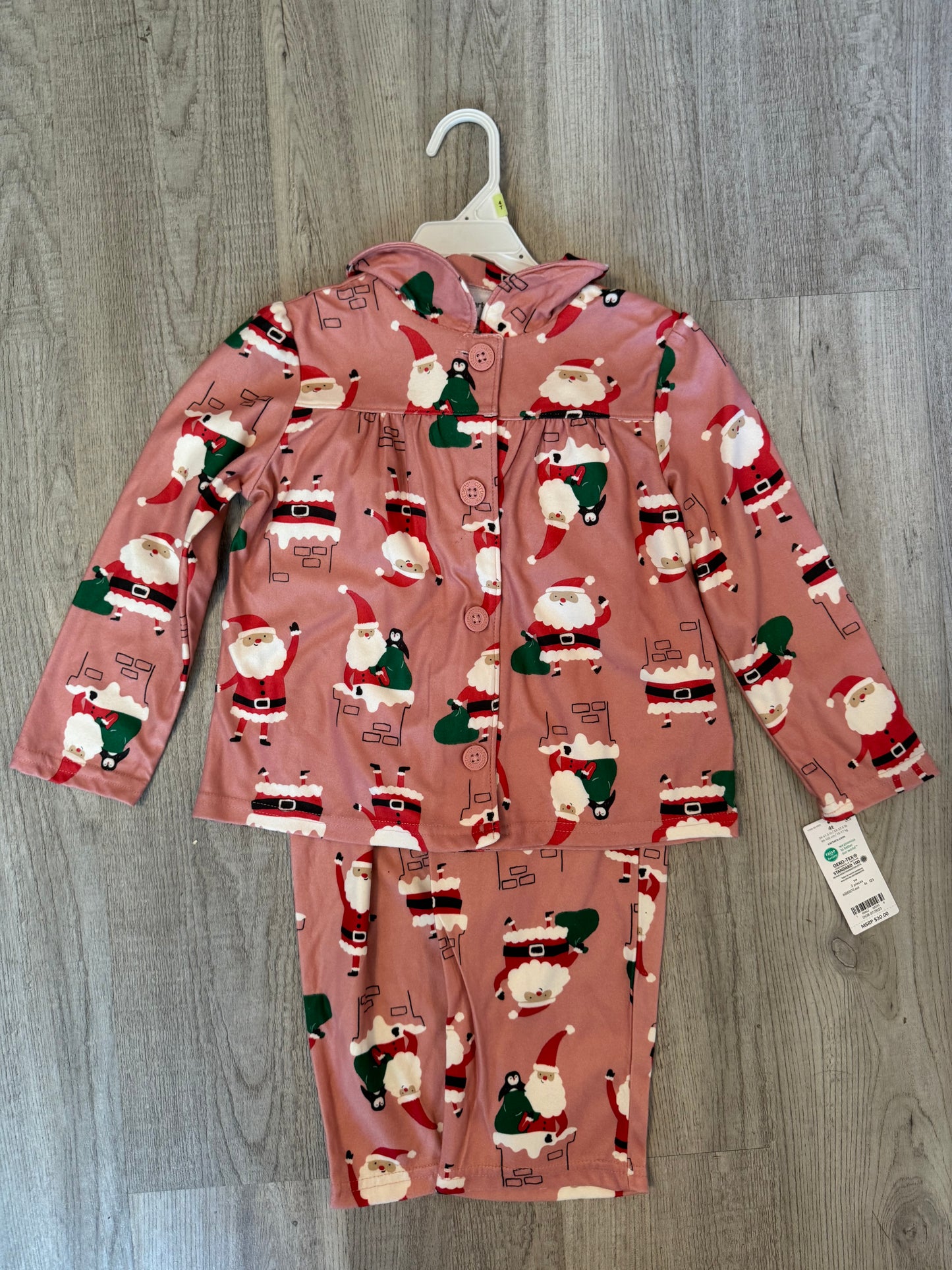 Carters Santa Pajama Set Size 4T