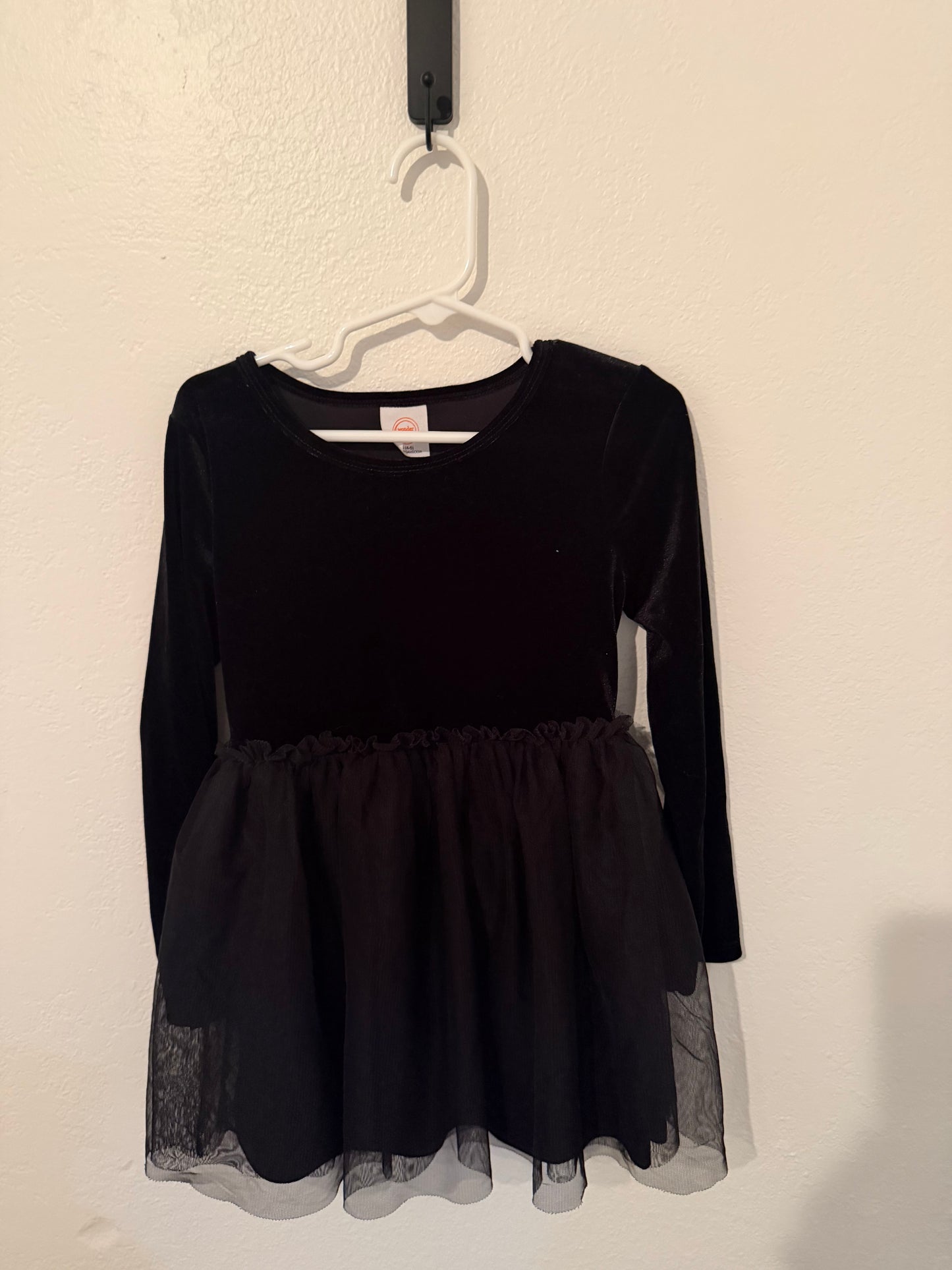 Toddler Girl Black Dress Size 4/5