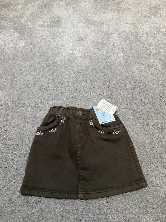 Cat & Jack Embroidered Skirt Toddler Size 4T NWT