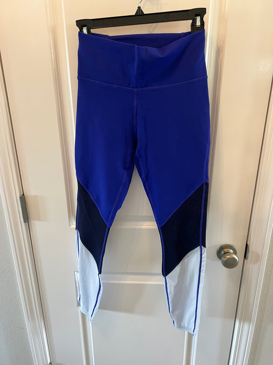 Fabletics Zone High-Waisted Legging Women’s Size Small Iris/Abyss/Powder Blue