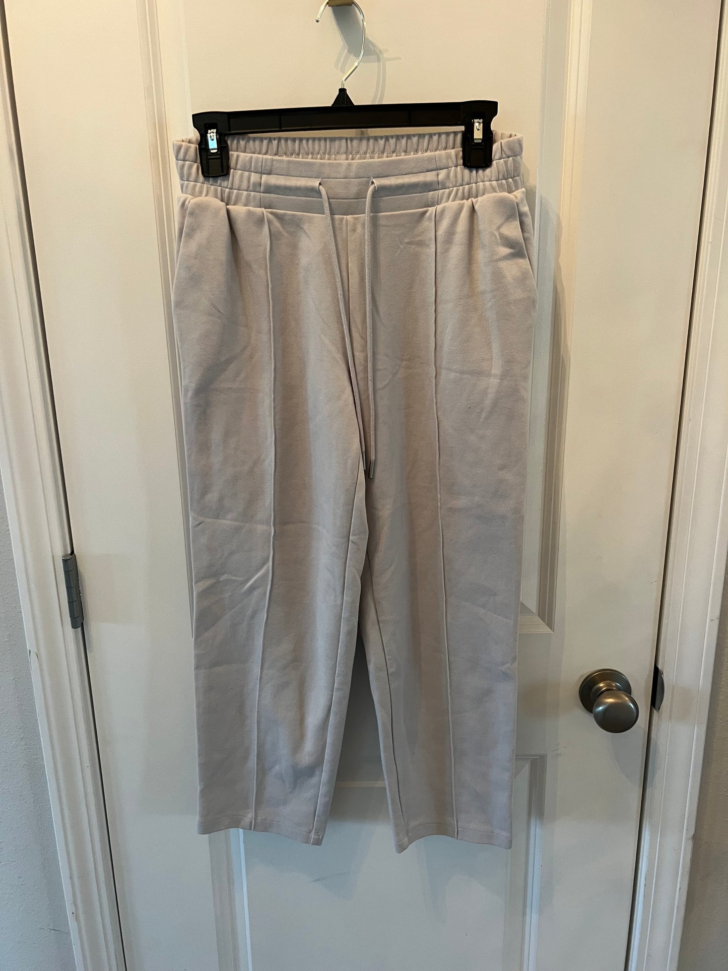 A New Day Drawstring Cropped Active Pants Women's Size XS Gray