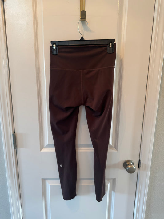 Lululemon Leggings Women’s Size 6 Dark Brown