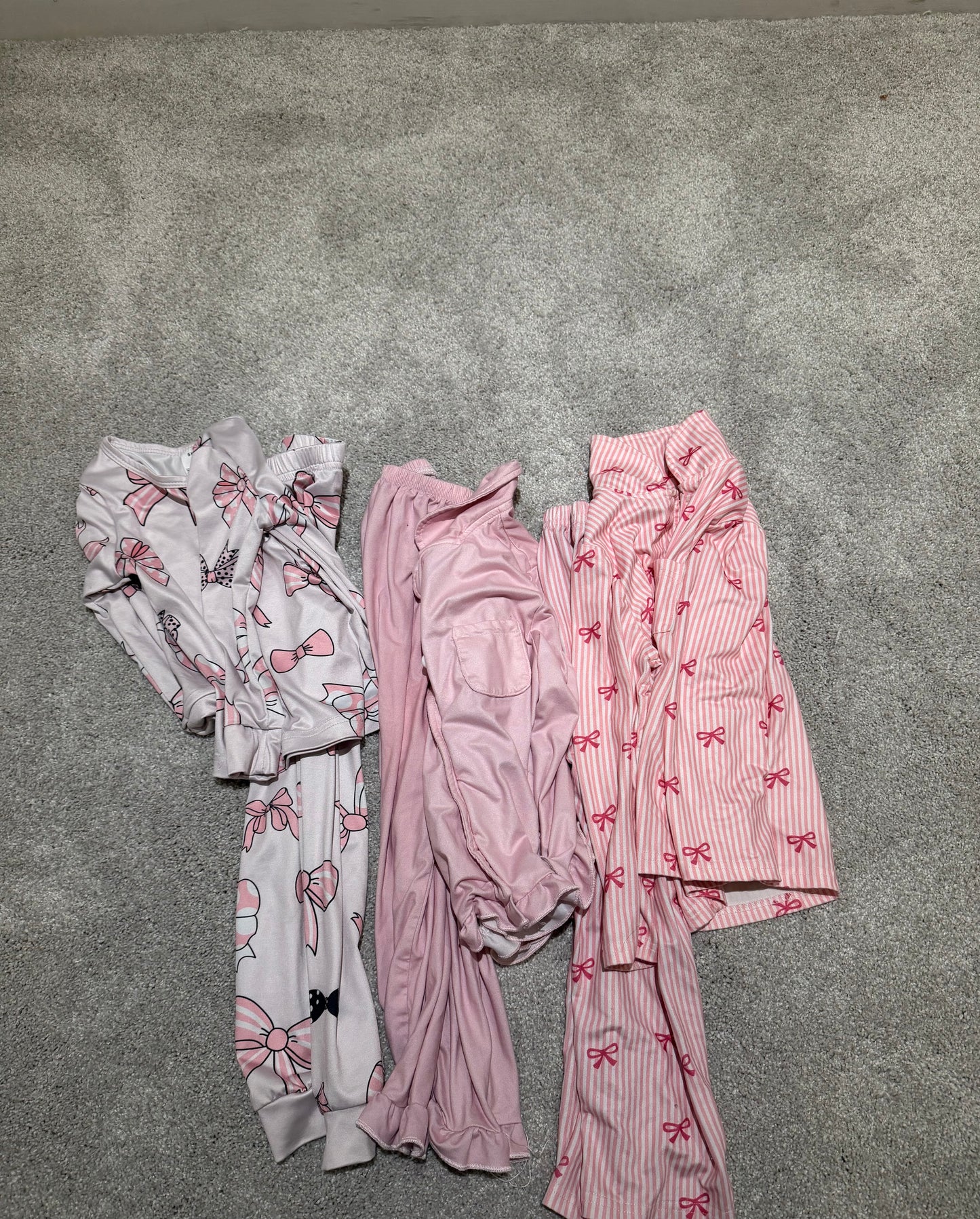 Toddler Girl Pajama Bundle Size 4Y