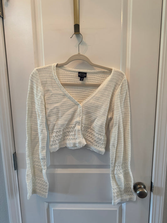 Scoop Cropped Knit Sweater Women’s XS