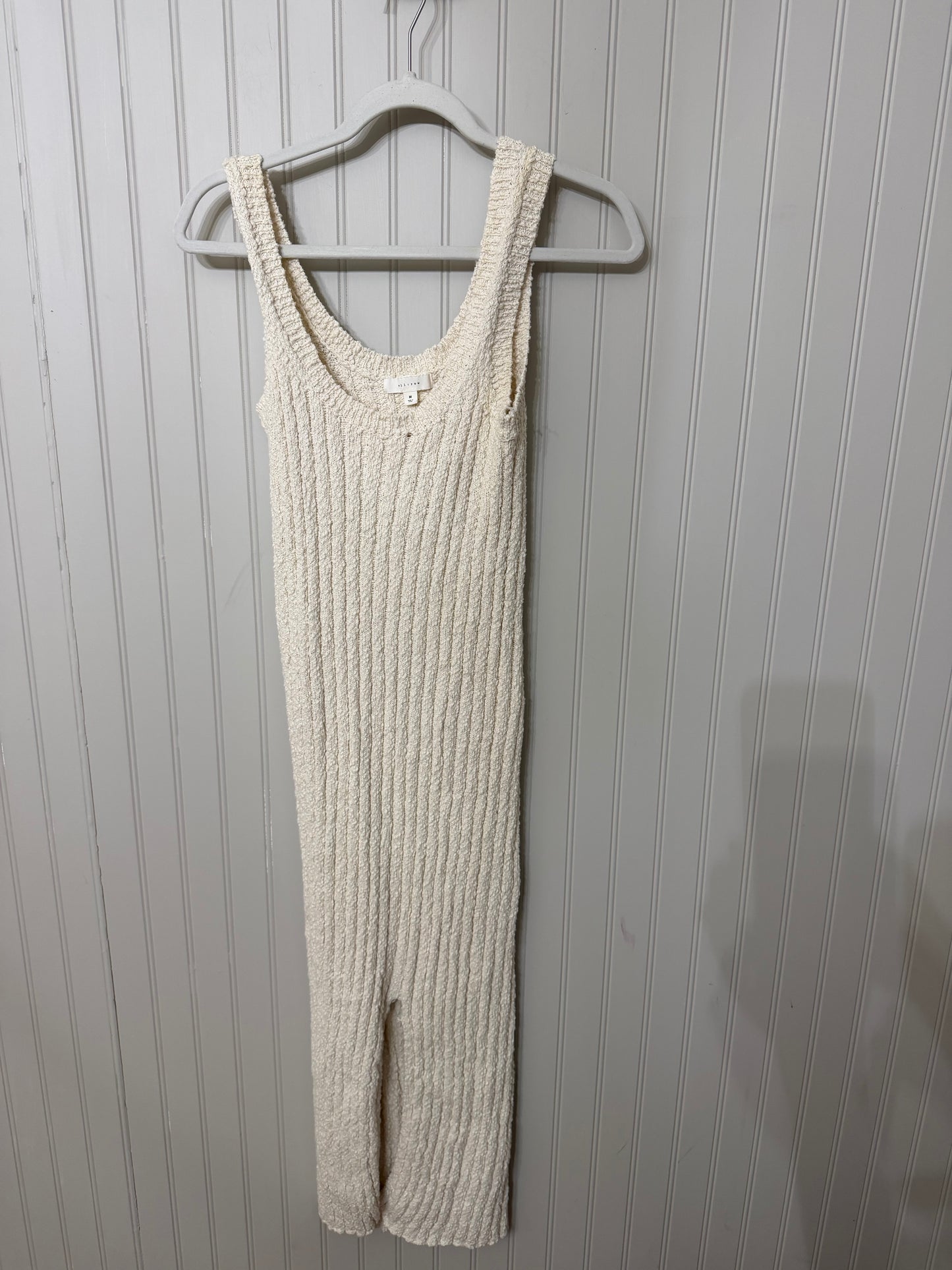 Ribbed Midi Dress Women’s Medium