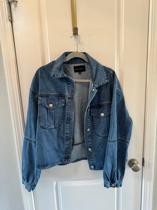 Denim Top Women’s Medium