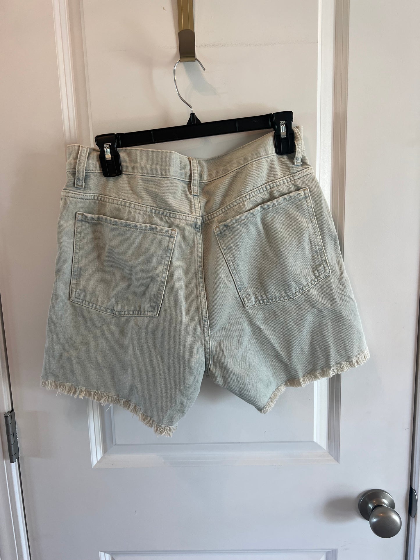 H&M Mom Jean Shorts High Waist Cutoff Women’s 8 NWT