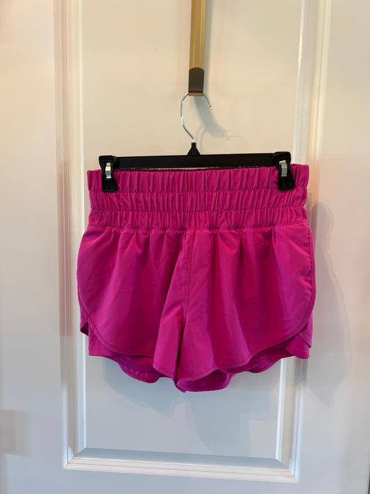 Crazy Yoga Active Shorts Women’s Size Medium 8-10 Magenta Pink